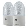 UNI-COM UNC61663 Twin Pack White Night Lights 4
