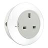 UNI-COM UNC68389 Plug-Through Night Light with white, blue and pink colours 1