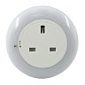 UNI-COM UNC68389 Plug-Through Night Light with white, blue and pink colours 4