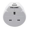UNI-COM UNC68525 Travel socket with USB charger 1